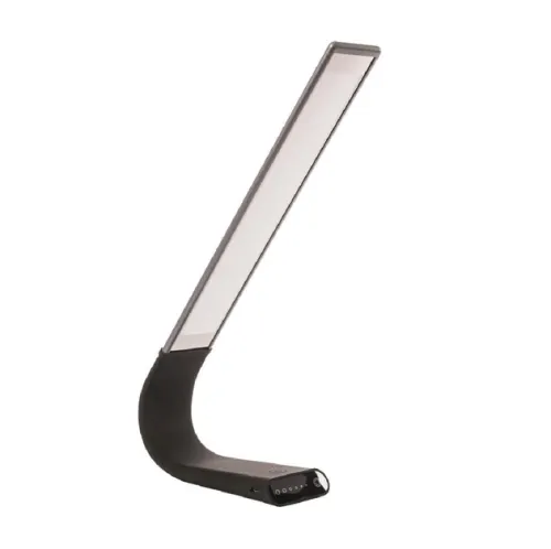 Luminária de Mesa Led Dimerizável Cinza Chumbo 6w 180° Seoul