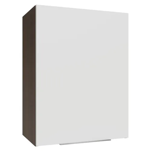 Armário Aéreo 50cm 1 Porta Rustic/Branco Stella Madesa