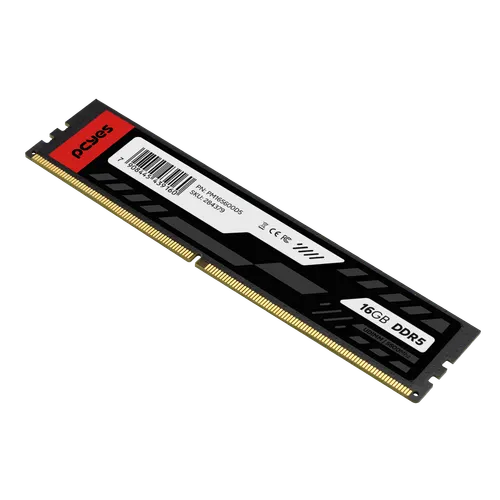 Memória PCYES UDIMM 16GB DDR5 5600MHz Desktop PM165600D5