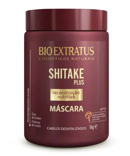 Máscara de Tratamento Shitake Plus Bio Extratus 1 Kg