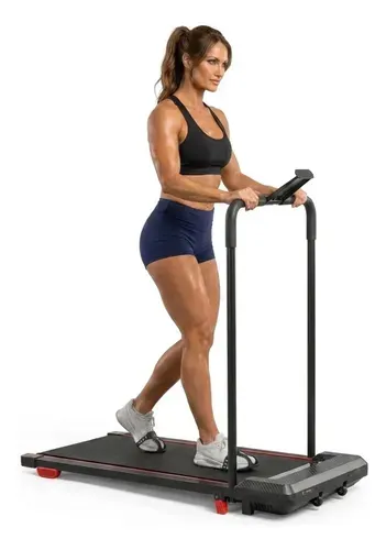 Esteira Ergométrica Elétrica Dobrável Residencial Cardio Preto 127/220v