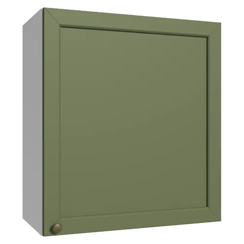 Armário Aéreo 60 cm 1 Porta Branco/Verde Vik Madesa
