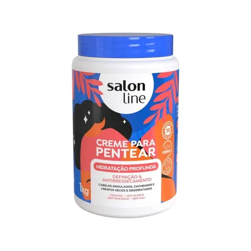 Creme para Pentear Salon Line Hidratação Profunda 1Kg