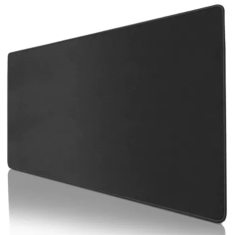 Tapete de rato XXL para jogos, tapete de rato para computador, tapete de secretária para jogadores, tapete preto grande para escritório, acessórios para PC, tapetes para teclado, tapetes para jogos.