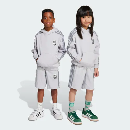 Conjunto Shorts Capuz  x Minecraft Infantil Kids adidas
