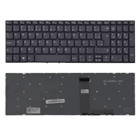 Teclado para Notebook compatível com Lenovo PC4SB ABNT2
