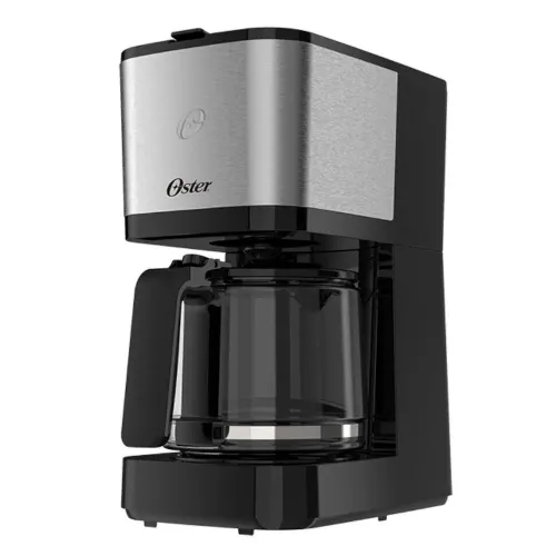 Cafeteira Elétrica Oster Inox 32 Xícaras 1,2 Litros com Jarra de Vidro 110v