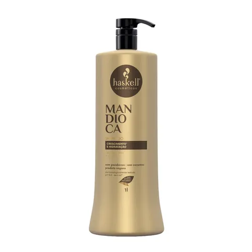 Shampoo Haskell Mandioca Força Crescimento 1000 ml