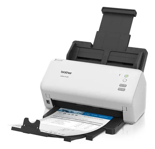 Scanner de Mesa Brother Ads-3100 Cor Branco