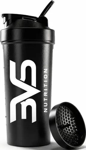 COQUETELEIRA / SHAKER Preta - Academia 600ml - 3VS Nutrition