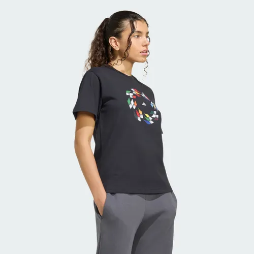Camiseta House OF Tiro Graphic Mulher adidas