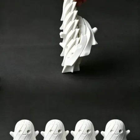 Brinquedo Sensorial Articulado Fidget Toy Fantasma 3d Antistress
