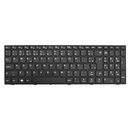 Teclado para Notebook compatível com Lenovo Part Number PK131NT3A00 ABNT2