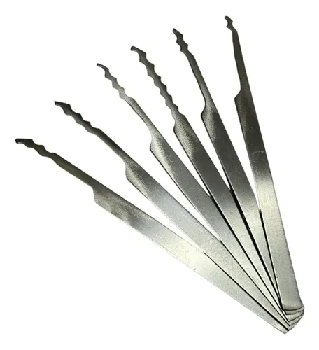 Gazua Modelo Yale Profissional Ferreira FS Aço Inoxidável Kit 6 Peças