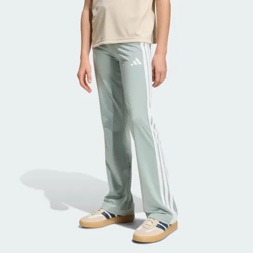 Calça Legging Flare Train Essentials Três Listras Kids adidas