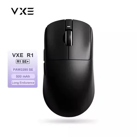 ATK VXE Dragonfly R1 Mouse do jogo E-Sports Bateria de longa duração Paw3395 Mouse Bluetooth leve e ergonômico de três modos