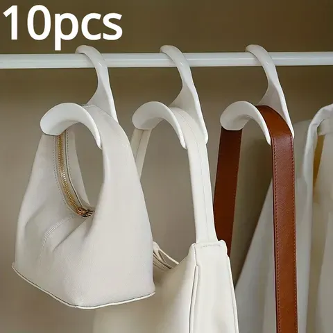 10 pçs ampliar cabides multiuso conexão gancho economia de espaço chapéu lenço de seda xales bolsa pendurado rack guarda-roupa organizador