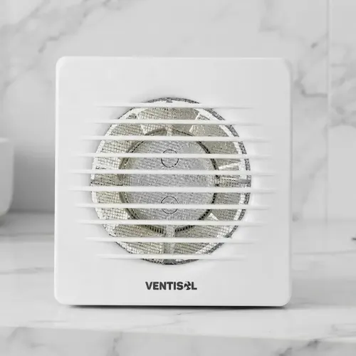 Exaustor de Banheiro Ventilador Ventisol 100mm Branco