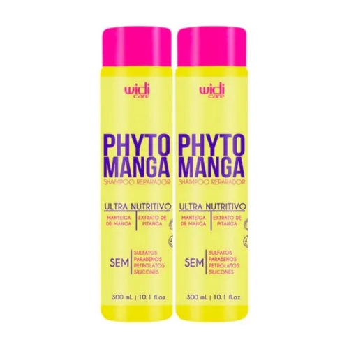 Kit Widi Care PhytoManga 2 Shampoo Reparador 300 ml