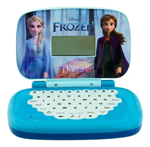 Laptop Infantil Educativo Frozen 8303 Português e Inglês Candide