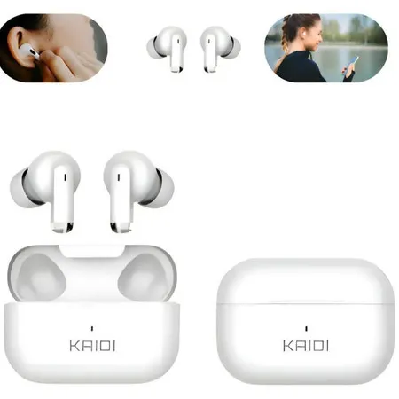 Fone Bluetooth sem Fio Kaidi KD-780 TWS Esportivo Original para Academia Corrida Resistente à Água