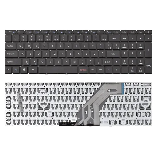 Teclado para Notebook Hp Part Number PRIDE-K3946 ABNT2 Preto