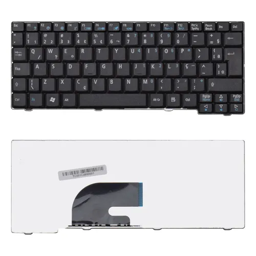 Teclado para Notebook Acer Part Number PK1306F01Q0 ABNT2 - UK Style Preto