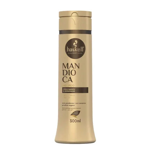 Shampoo Haskell Mandioca Força Crescimento 300 ml