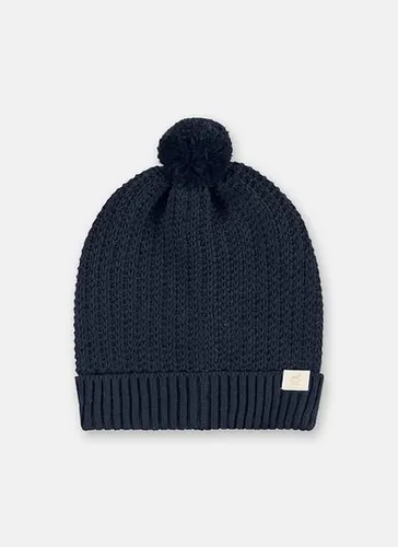 Gorro Unissex Infantil com Pompom Azul