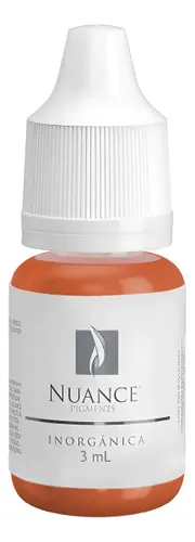 Pigmento Nuance Red Vermelho Inorgânico para Sobrancelha e Lábios 3 mL