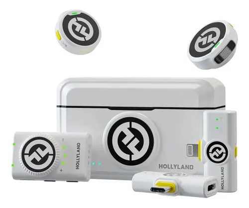 Microfone Hollyland Lark M2 Lark M2 Combo Branco Branco