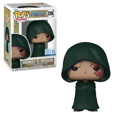 Boneco Funko Pop! Exclusivo One Piece - Monkey D. Dragon com Chase