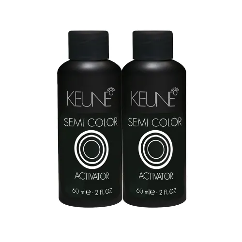 Kit Oxidante Cremoso Keune Semi Color Activator 60ml 2 Unidades