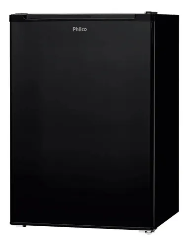 Frigobar Philco 68L Preto Compacto com Compressor 5 Níveis PFG85P