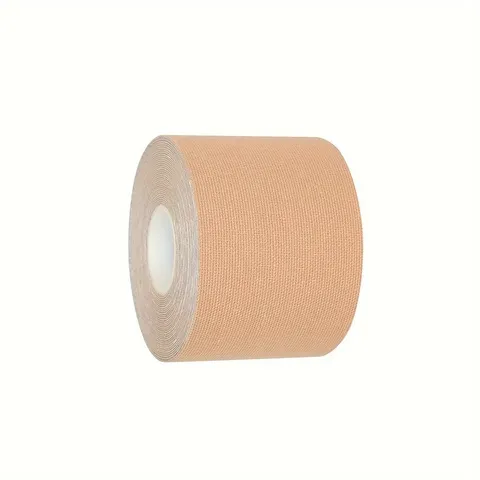 Fita Adesiva para Seios YITAPE 5cm*5M, Fita de Levantamento de Seios Invisível na Cor da Pele, Fita Respirável para Vestidos sem Alças e Costas Descobertas, Efeito Push Up Anti-Sagging
