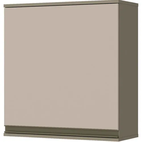 Áereo Henn C53-35 1 Porta 60cm MDF Duna/cristal