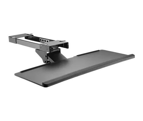 Suporte de Mesa PCYES Retrátil para Teclado com Apoio em Gel PLMST01A