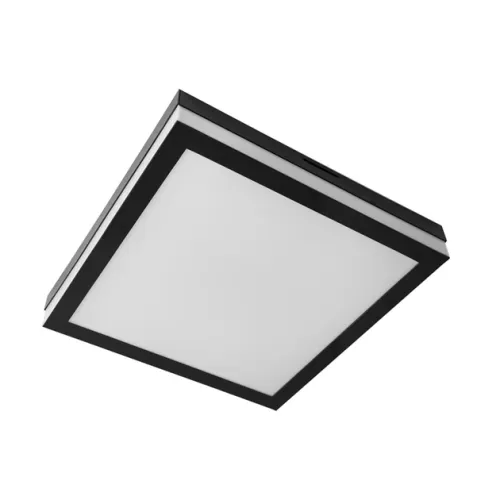 Plafon Led Sobrepor 25w Multitemperatura Catar - PRETO