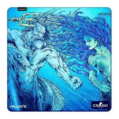 Mousepad Gamer Fallen Cs:go Medusa, Speed+ Grande 450x450mm - MP-FN-CS-ME-SM-GR