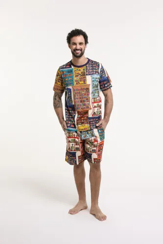 Bermuda Pijama Estampa Livros