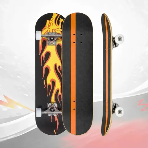 BH Store Skate Infantil Fuego Naranja