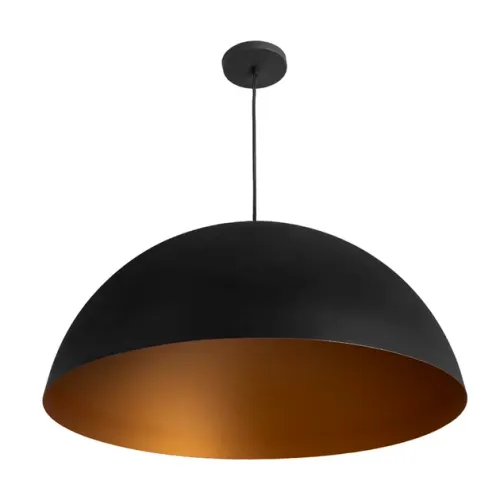 Pendente Alumínio Preto Dourado
