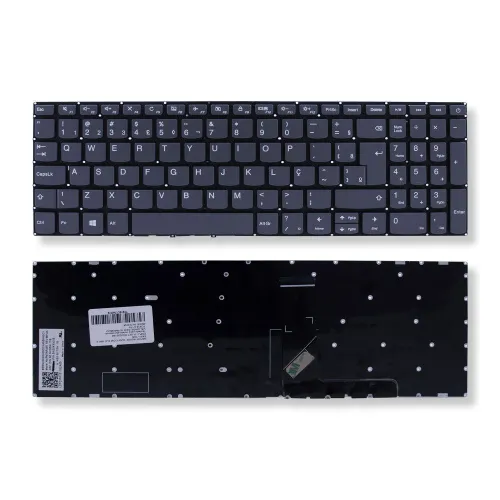Teclado para Notebook Lenovo Ideapad L340 ABNT2 Grafite