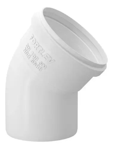 Cotovelo Joelho 100 X 45 Esgoto Branco