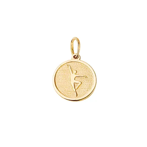Pingente Placa o Solista em Ouro 18K