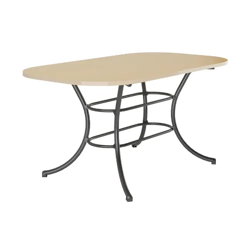 Mesa de Jantar 6 Lugares 1547 Carraro Preto Off