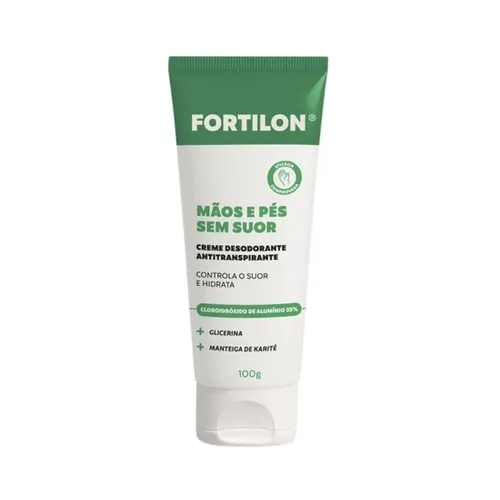 Creme Hidratante Dailus Fortilon Antitranspirante Mãos e Pés