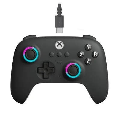 Controle com Fio 8BitDo para Xbox Ultimate C, Cinza Escuro - 82CF04D