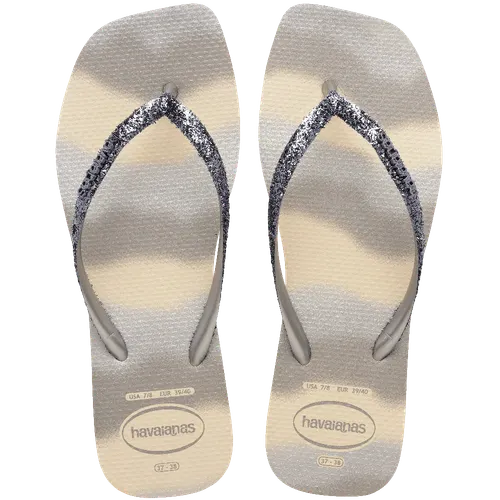 Chinelo Havaianas Square Glitter Party