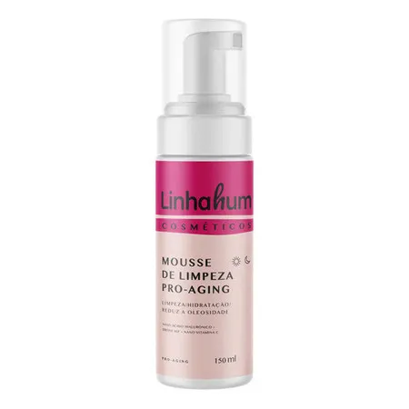Mousse de Limpeza Facial Ácido Hialurônico Remove Impurezas e Rejuvenesce 150ml